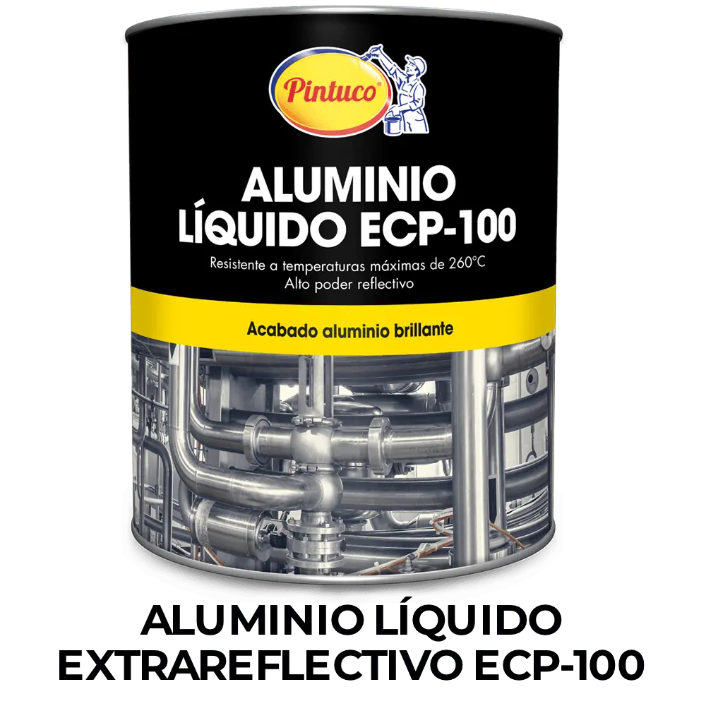Aluminio Líquido Extrareflectivo Brillante ECP 100