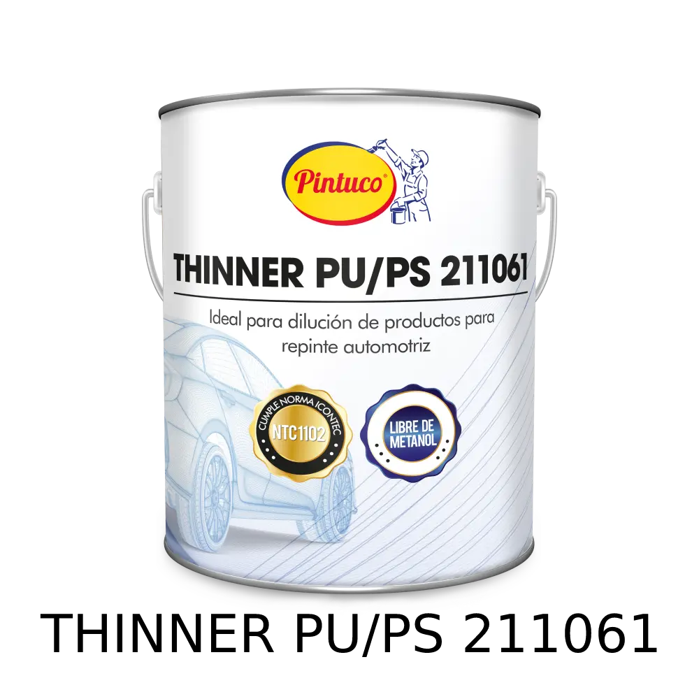 Thinner poliuretano 2K Ref. 211061